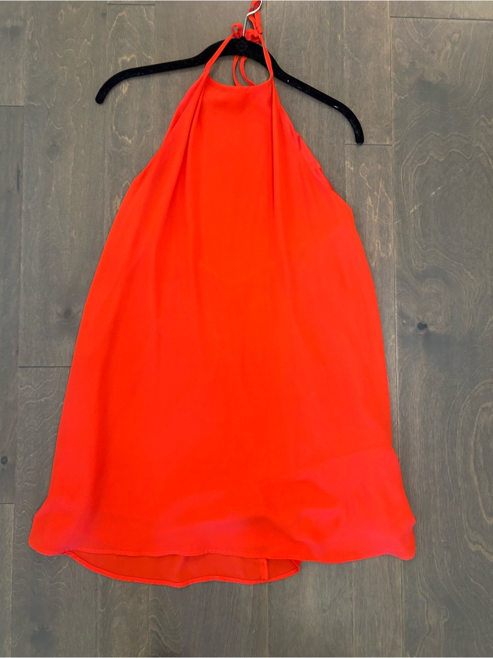 Show Me Your Mumu Women’s Halter Dress in Neon Coral